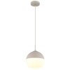 Globo lighting Ragusa hanging light chrome, white, 1-light source