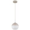 Globo lighting Ragusa hanging light chrome, white, 1-light source