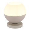 Globo lighting Ragusa table lamp chrome, white, 1-light source