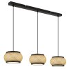 Globo lighting Bambora hanging light LED black, 1-light source