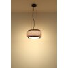 Globo lighting Bambora hanging light LED black, 1-light source