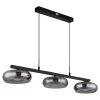Globo lighting Carlene hanging light LED black, 1-light source