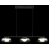 Globo lighting Carlene hanging light LED black, 1-light source