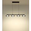 Globo lighting Carlene hanging light LED black, 1-light source
