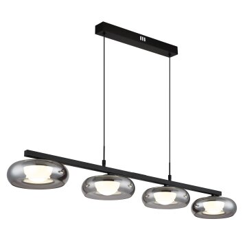 Globo lighting Carlene hanging light LED black, 1-light source