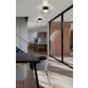 Globo lighting Carlene ceiling light LED black, 1-light source