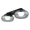 Globo lighting Carlene ceiling light LED black, 1-light source