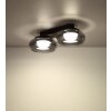 Globo lighting Carlene ceiling light LED black, 1-light source