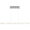 Globo lighting Novak hanging light LED matt nickel, 1-light source