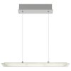 Globo lighting Novak hanging light LED matt nickel, 1-light source