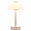 Globo lighting Uldin table lamp LED sand-coloured, white, 1-light source