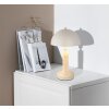 Globo lighting Janie table lamp yellow, sand-coloured, 1-light source