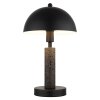Mushroom Lamp  Globo lighting Janie table lamp black, 1-light source