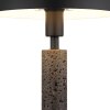 Mushroom Lamp  Globo lighting Janie table lamp black, 1-light source