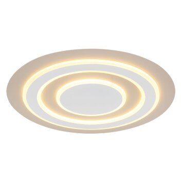 Globo lighting Jayden ceiling light LED sand-coloured, white, 1-light source