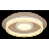 Globo lighting Zara ceiling light LED sand-coloured, white, 1-light source