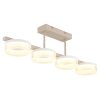 Globo lighting Zara ceiling light LED sand-coloured, white, 1-light source