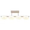 Globo lighting Zara ceiling light LED sand-coloured, white, 1-light source