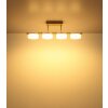 Globo lighting Zara ceiling light LED sand-coloured, white, 1-light source