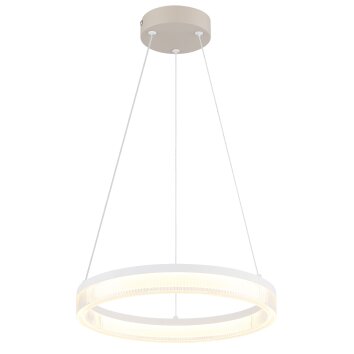 Globo lighting Zara hanging light LED sand-coloured, 1-light source