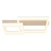 Globo lighting Zara ceiling light LED sand-coloured, white, 1-light source