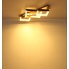 Globo lighting Syrakus ceiling light LED brown, 1-light source