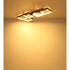 Globo lighting Syrakus ceiling light LED brown, 1-light source
