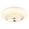 Globo lighting Graham ceiling light LED white, 1-light source