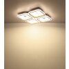 Globo lighting Mosaiko ceiling light LED sand-coloured, white, 1-light source, Remote control