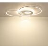 Globo lighting Invertina ceiling light LED white, 1-light source, Remote control
