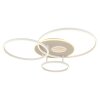 Globo lighting Invertina ceiling light LED sand-coloured, 1-light source, Remote control