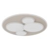 Globo lighting Monty ceiling light LED sand-coloured, white, 1-light source