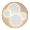 Globo lighting Monty ceiling light LED sand-coloured, white, 1-light source