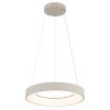 Globo lighting Gallegos hanging light LED sand-coloured, 1-light source, Remote control