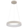 Globo lighting Gallegos hanging light LED sand-coloured, 1-light source, Remote control