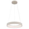 Globo lighting Gallegos hanging light LED sand-coloured, 1-light source, Remote control