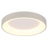 Globo lighting Gallegos ceiling light LED sand-coloured, 1-light source, Remote control