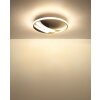 Globo lighting Constance ceiling light LED chrome, black, 1-light source