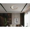 Globo lighting Constance ceiling light LED chrome, black, 1-light source