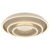 Globo lighting Lawanda ceiling light LED sand-coloured, 1-light source