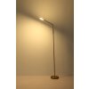 Globo lighting Silvio floor lamp LED brass, 1-light source