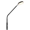 Globo lighting Silvio floor lamp LED black, 1-light source