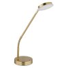 Globo lighting Silvio table lamp LED brass, 1-light source