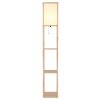 Globo lighting Tabitha floor lamp brown, 1-light source