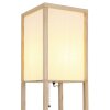Globo lighting Tabitha floor lamp brown, 1-light source