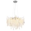 Globo lighting Kinga chandelier silver, 8-light sources