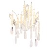 Globo lighting Kinga wall light silver, 3-light sources