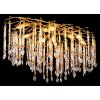 Globo lighting Gloria ceiling light gold, 10-light sources