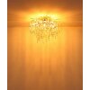 Globo lighting Gloria ceiling light gold, 8-light sources