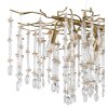 Globo lighting Gloria chandelier gold, 10-light sources